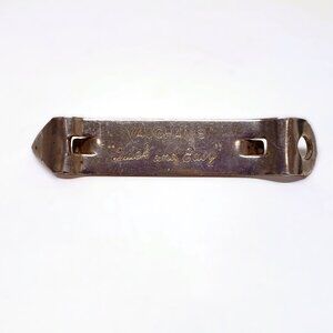Vintage Vaughan's Quick and Easy Bottle Can Opener Church Key Vaughn USA 3.25 "